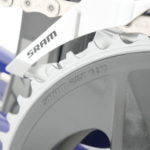 Miniature de Vélo de route Bertin C32 Sram Rival AXS bleu/ Roue Vision Team 35 Disc