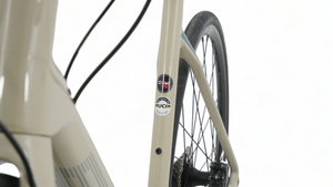 Miniature de Vélo de route BMC Roadmachine Six Shimano 105 Beige/ Roue Mavic Open