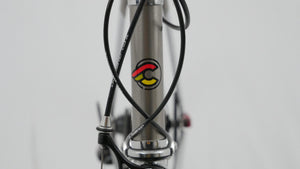 Miniature de Vélo de route Cinelli Supercorsa Campagnolo Record 11s Grey/ Roue Fulcrum Racing 600